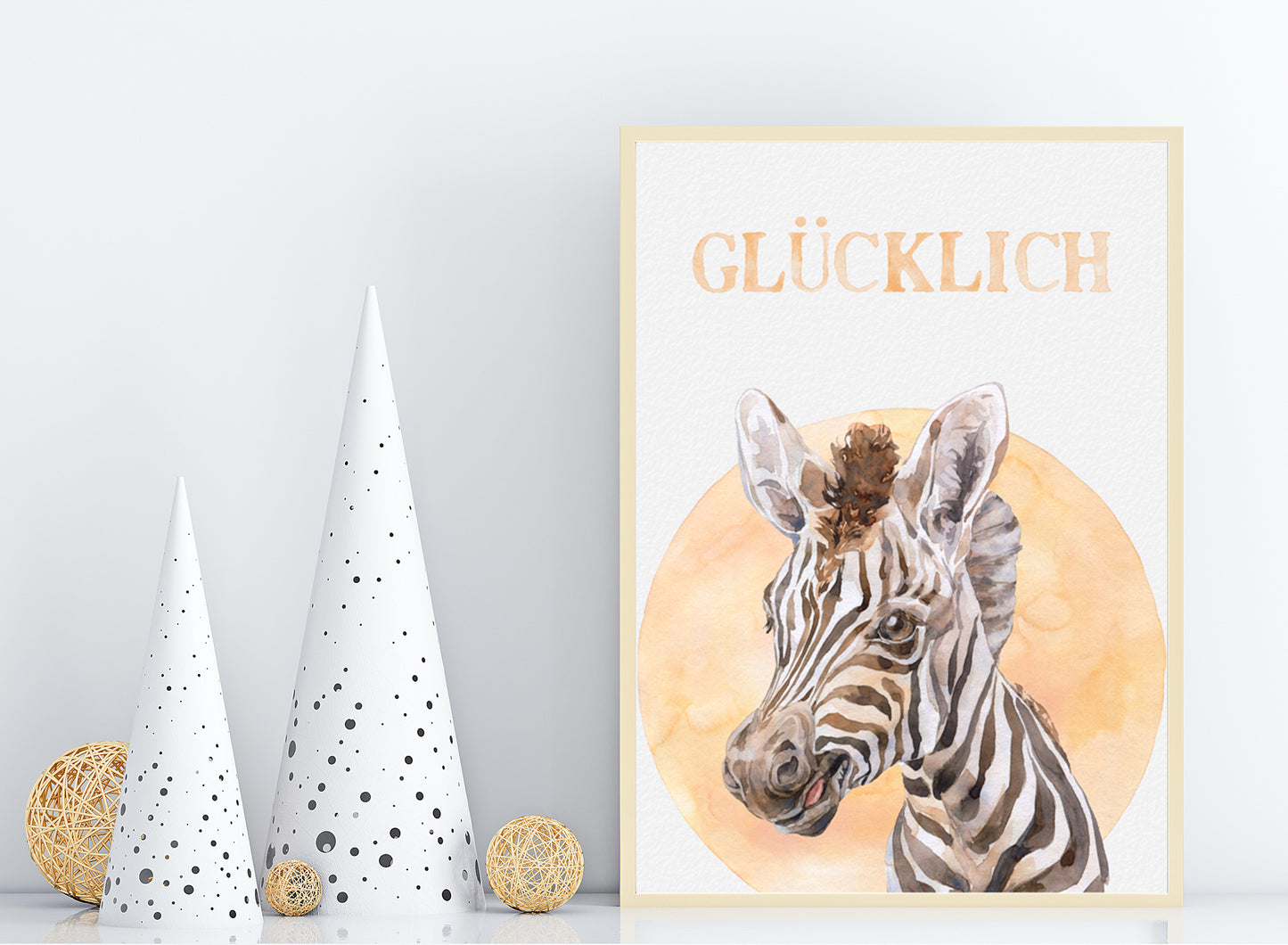 6er Tier-Poster Set • Süße Babyzimmer Deko • DIN A4 • CreativeRobin