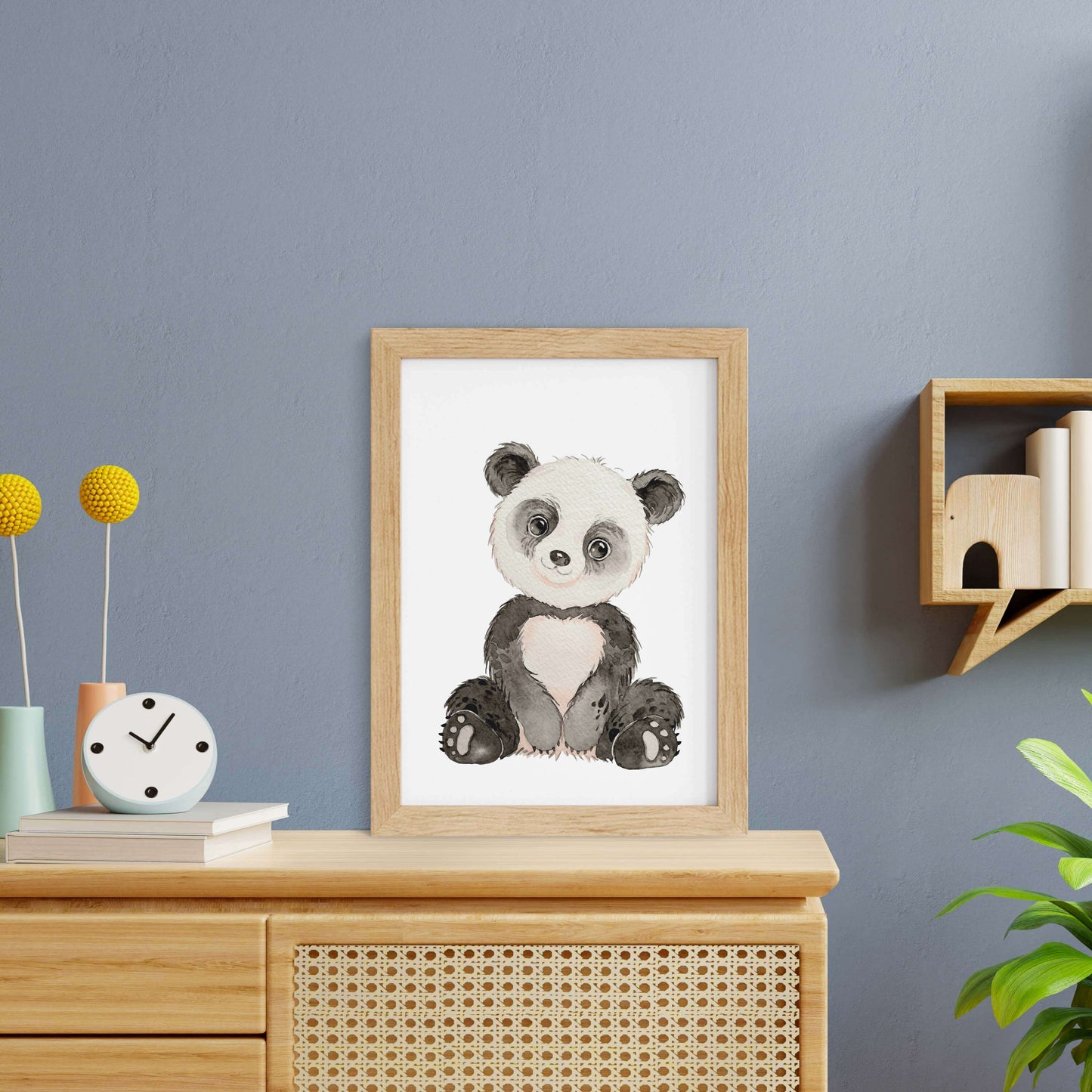 Süßes Tier Poster-Set fürs Kinderzimmer I Babyzimmer Deko I DIN A4