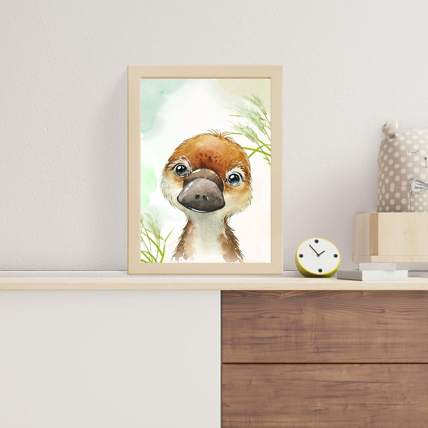 6er Poster Set Australischer Baby Tiere und Pandabären • DIN A4
