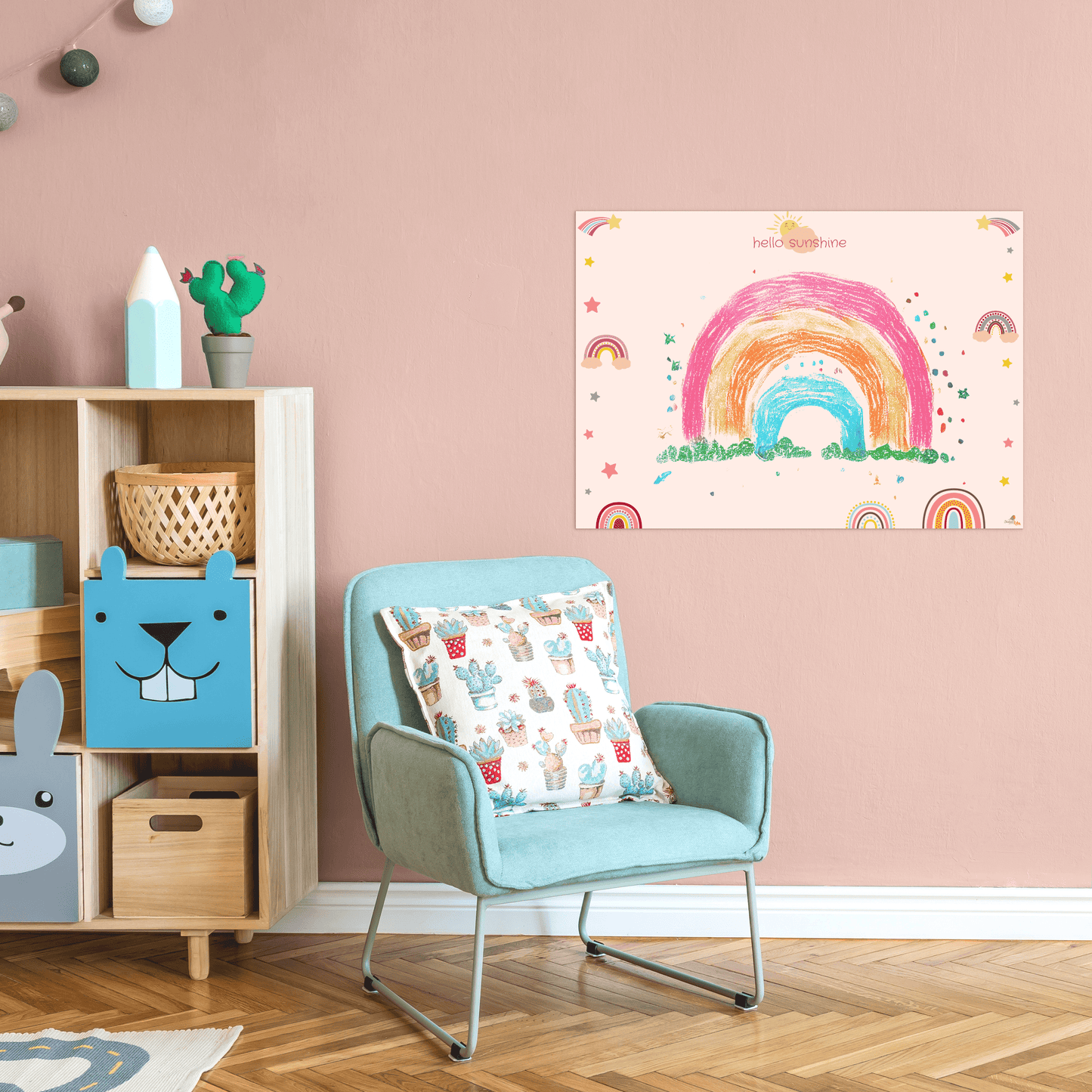 Regenbogen Malblock und Malunterlage für Kinder & Erwachsene • DIN A3 mit 25 Blatt